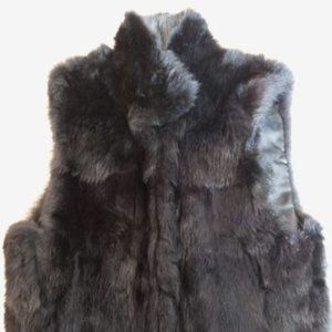 Andrew Marc Vest:100% Leather / 100% Fur